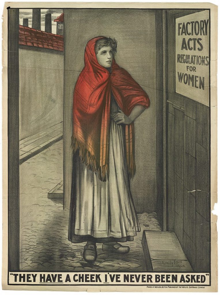 A suffrage poster