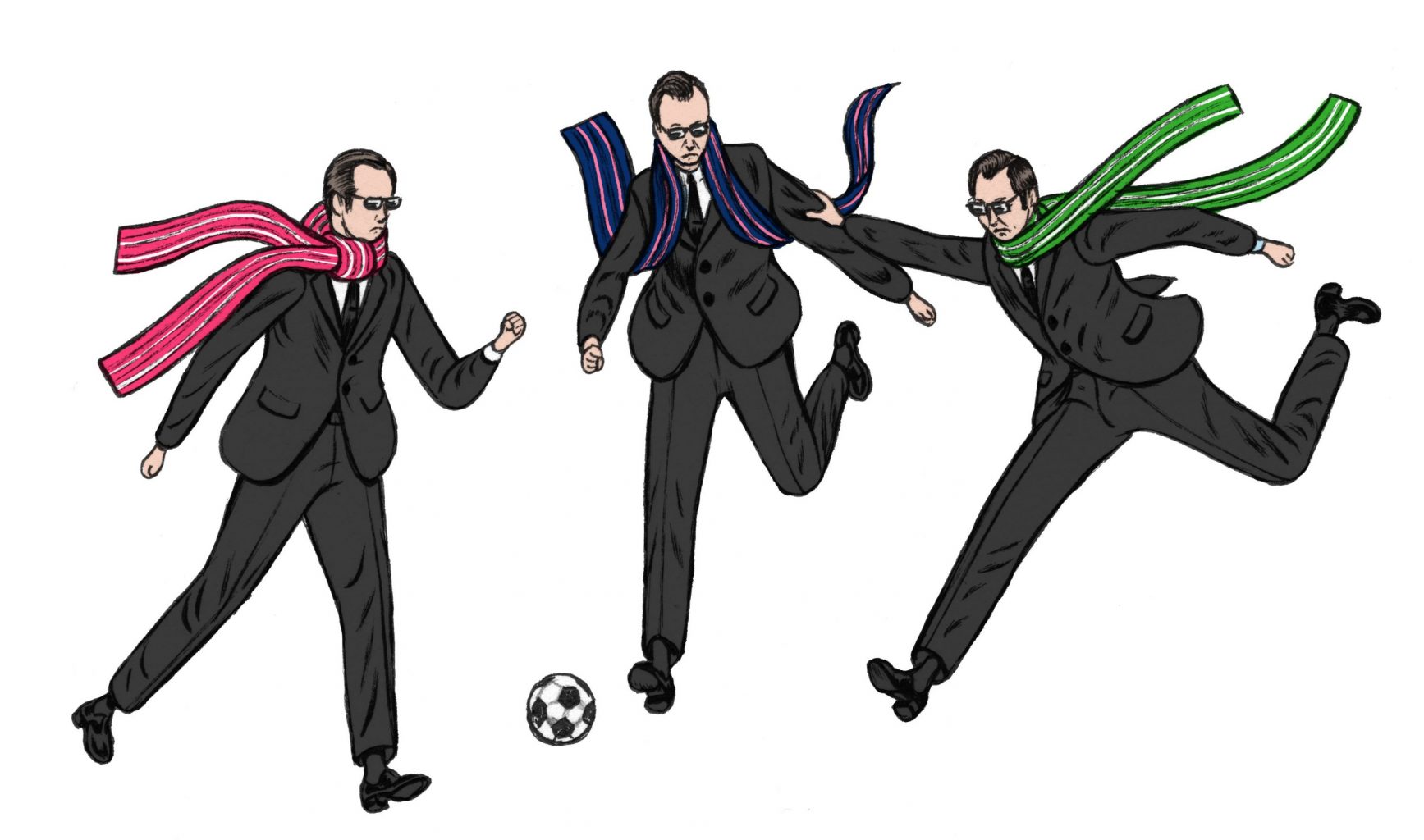 Agent Smiths playing football