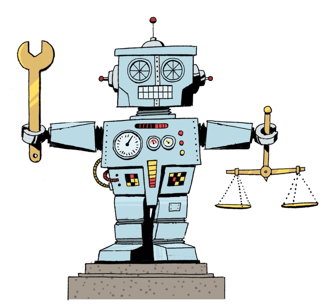 Robot and judgement