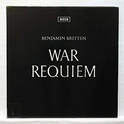 Benjamin Britten War Requiem album cover