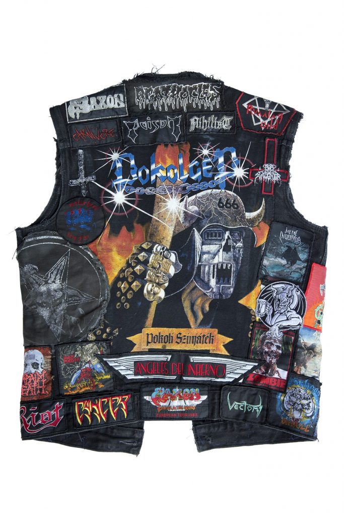 Metal inspired jacket 