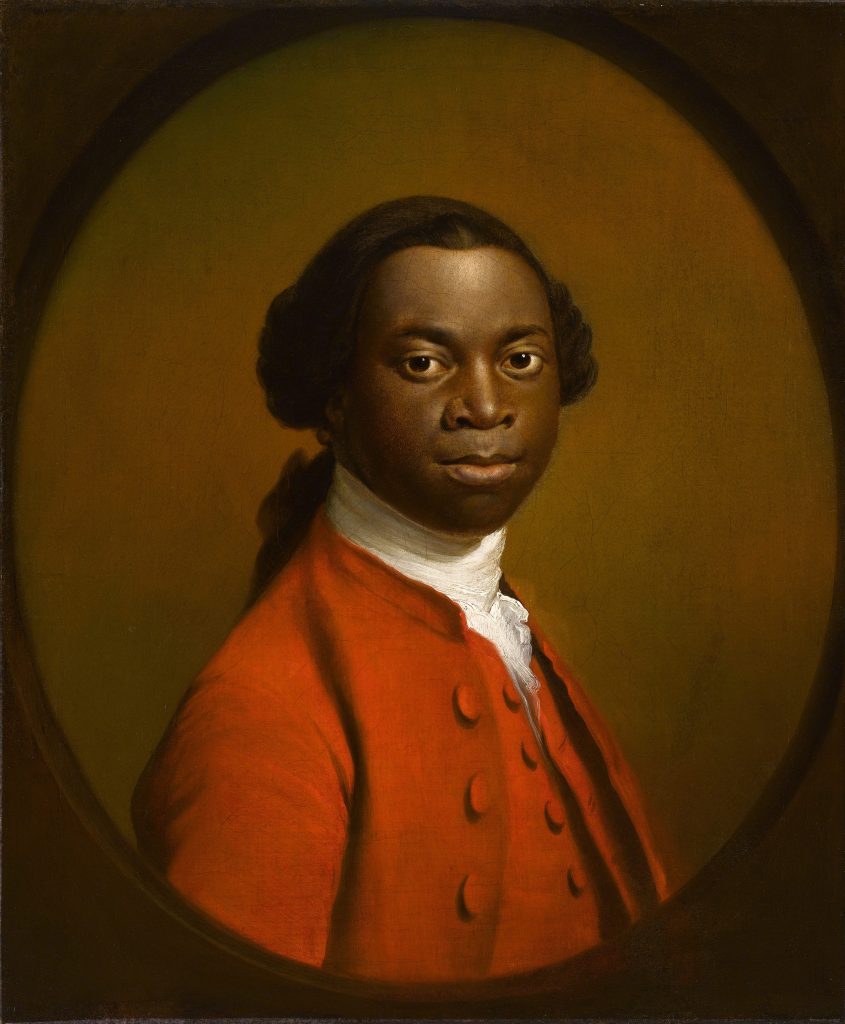 Portrait of a Man in a Red Suit, c. 1740-80 © Royal Albert Memorial Museum _ Art Gallery, Exeter City Council