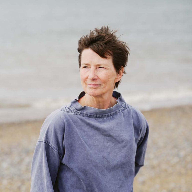 Professor Carol Brayne by sea