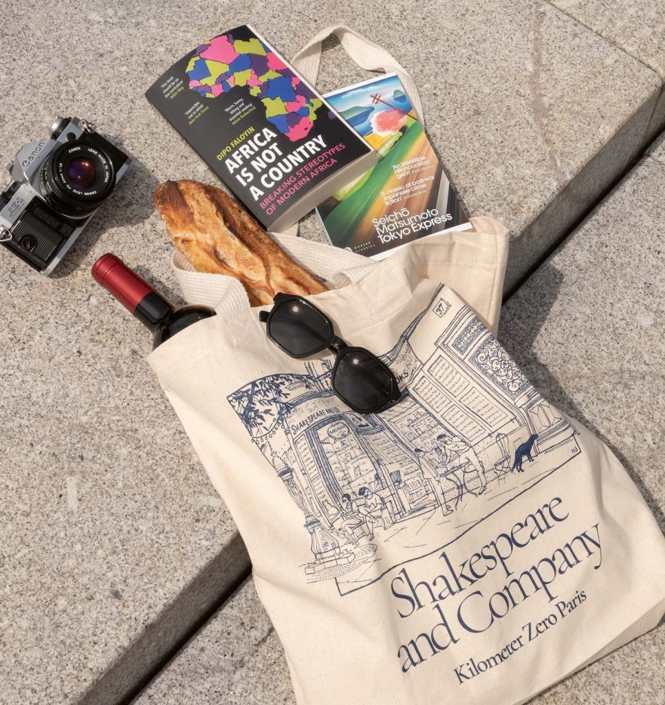 Shakespeare and Company tote bag