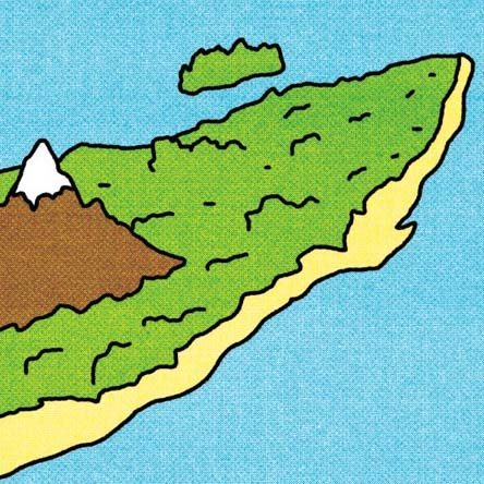 Island illustration
